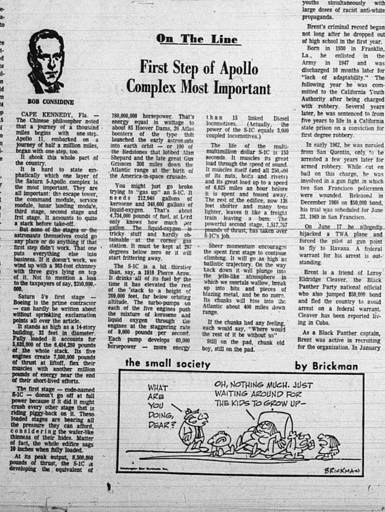 The Eagle Archives: July 20, 1969